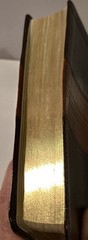 ESV Personal Reference Holy Bible Brown Tan Tru-Tone Single Column Side Ref.