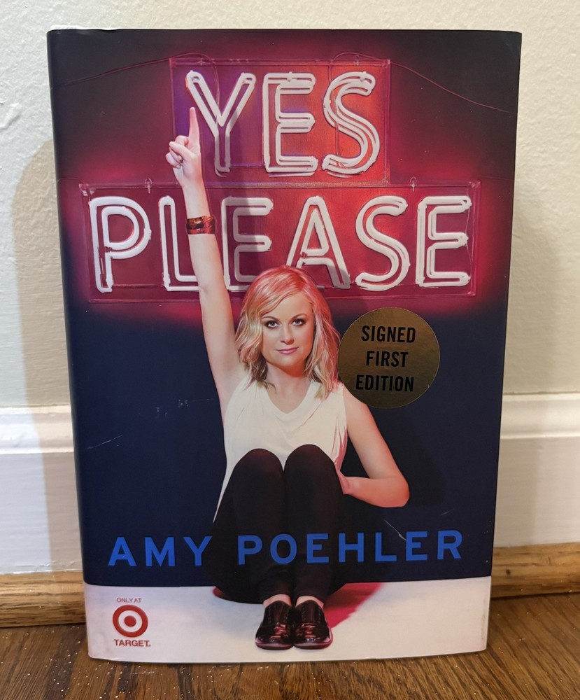 Yes Please – Amy Poehler (Signed 2014 1st Edition HC/DJ) – Free Ship!
