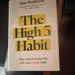 The High 5 Habit by Mel Robbins Hardcover Self-Help Book Personal Growth 2021