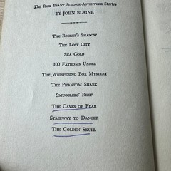 Rick Brant Series John Blaine 1940s Grosset & Dunlap 7 Books Set