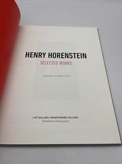 Henry Horenstein Selected Works – List Gallery, Swarthmore College 2019