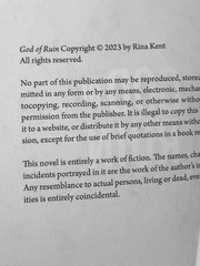 Legacy of Gods Trade PBKs (First Ed/OG Models) #1..#2..#3..#4..#6 Rina Kent/OOP