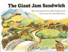 The Giant Jam Sandwich (Sandpiper Book) (Rise and Shine) – Paperback – GOOD