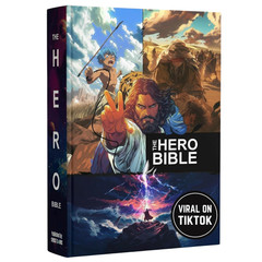 The Hero Bible (Hardcover Book) – Comic Book Bible – Action Bible with Stunning