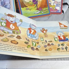 Vtg World Book Early World of Learning Board Book Lot of 9 Illus 1987 Alphabet