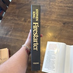 Stephen King Fire-Starter 1980 Viking Press Hardcover with Dust Jacket, Vintage