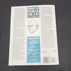 Drawing the Human Head by Burne Hogarth proportions types aging feature movement