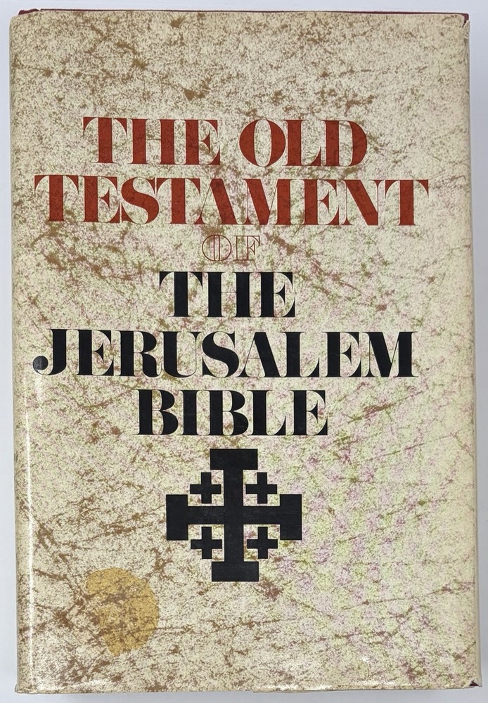 The Old Testament of the Jerusalem Bible 1966 Hardcover Book Doubleday Jones