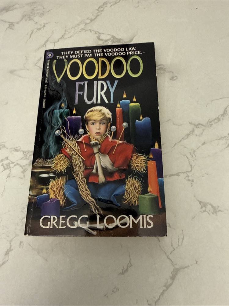 Voodoo Fury by Gregg Loomis (1991, Diamond Edition First Printing)Horror
