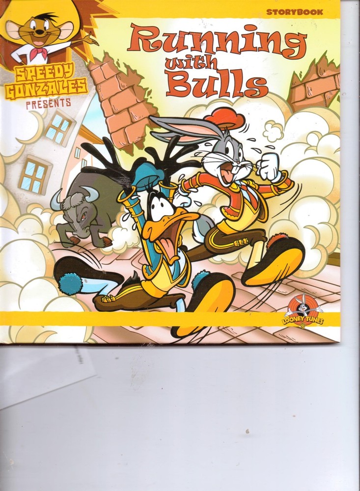 Looney Tunes Speedy Gonzales Running with Bulls (Daffy Duck & Bugs Bunny)