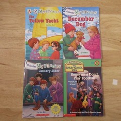 Lot of 9 A to Z Mysteries Kids PB Books & 3 other Kids Mystery Books