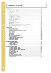 BABY LOCK Victory BLS3 Serger Instruction Manual – WIRE BOUND – TOUGH COVERS