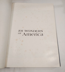 101 Wonders of America by editors of Country Beautiful Corp. HC 1973