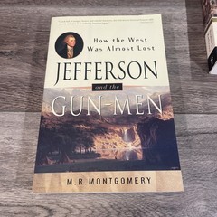 American Frontier History Lot (5 Books) Lewis & Clark, Custer, Jefferson – HC/PB