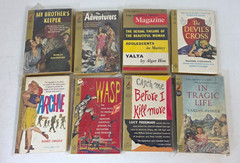Vintage 1950s Pocket Books Cardinal Edition Lot – 23 Gold Spine Paperbacks – GC