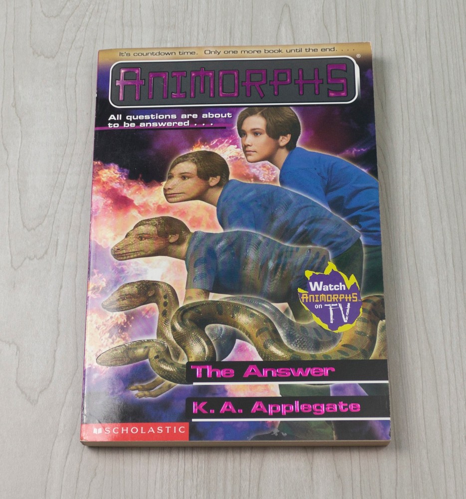 Animorphs #53 – The Answer by K. A. Applegate (2001, Trade Paperback)