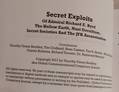 4 UFO-Alien-Conspiracy Bks; Secret Exploits Admiral Byrd; Inside Area 51; PLUS 2