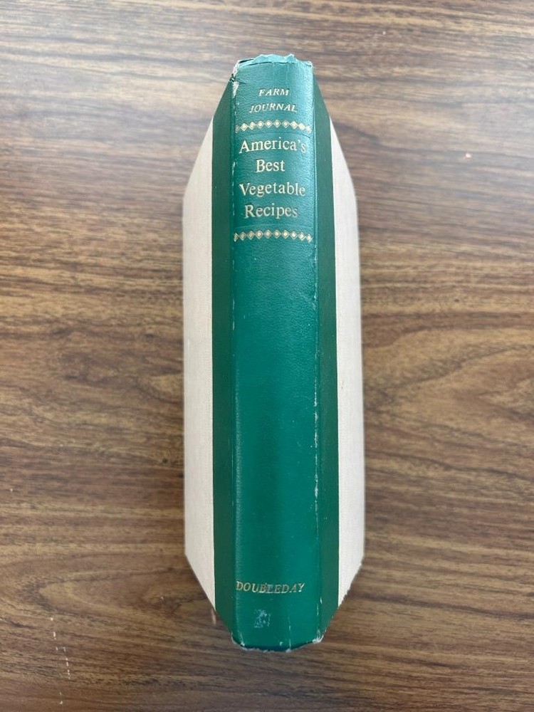 Americas Best Vegetable Recipes Cookbook 1970 vintage Farm Journal 336 pages