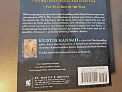 Nightingale: A Novel by #1 NYT Bestselling Author Kristin Hannah -New Paperback