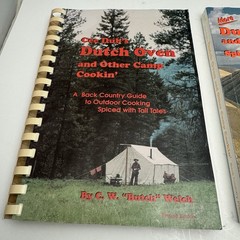 Set Of 2 Cee Dub’s Dutch Oven Cookbooks Recipes And Tall Tales Each 200+ Pages