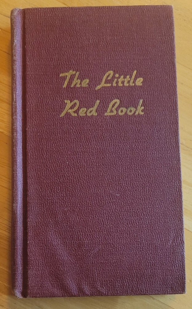 The Little Red Book 1957 Hazelden Publishing Hardcover AA