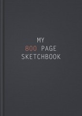 My 800 Page Sketchbook: 800 Page Extra Large Sketchbook (8.27 x 1
