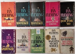 JAMES BOND • Ian Fleming • Vintage Signet Paperback Lot #3