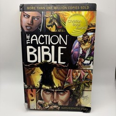 David C Cook The Action Bible Hardcover Sergio Cariello Illustrated