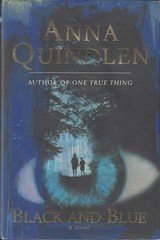 Anna Quindlen „Black and Blue” 1998 Hardcover Novel with Dust Jacket 296 Pages