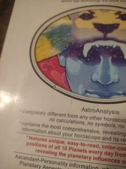 Vintage 1976 Leo AstroAnalysis Horoscope Book Grosset & Dunlap 360 Pages