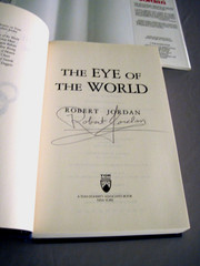 The Eye of the World Robert Jordan Signed First Edition 10th Printing Hardcover