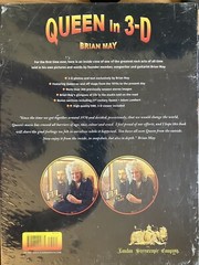 QUEEN IN 3D By Brian May – Hardcover -New, Sealed – Slipcase