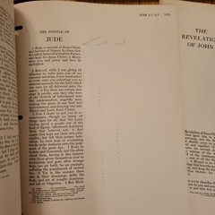 American Bible Society New Testament Wide Margin Loose Leaf Pages INCOMPLETE