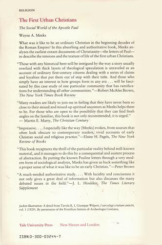 The First Urban Christians Th – Paperback – GOOD