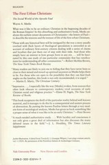 The First Urban Christians Th – Paperback – GOOD
