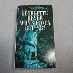 Why Shoot a Butler? Georgette Heyer Mystery Crime Bantam Book