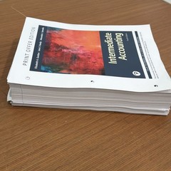 Intermediate Accounting 4th Edition by Elizabeth A. Gordon Loose Leaf UNUSED