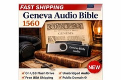 Geneva Bible Audio (1560) Public Domain | USB Flash Drive | CC0