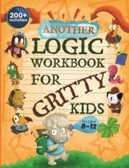 Another Logic Workbook for Gritty Kids: Spatial Reasoning, Math Puzzles, – GOOD