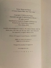 Gone to New York : Adventures in the City by Ian Frazier 1st Printing Like New