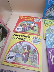 8 Antioch Publishing Book Lot Whisper the Winged Unicorn Kissyfur Vintage 80s