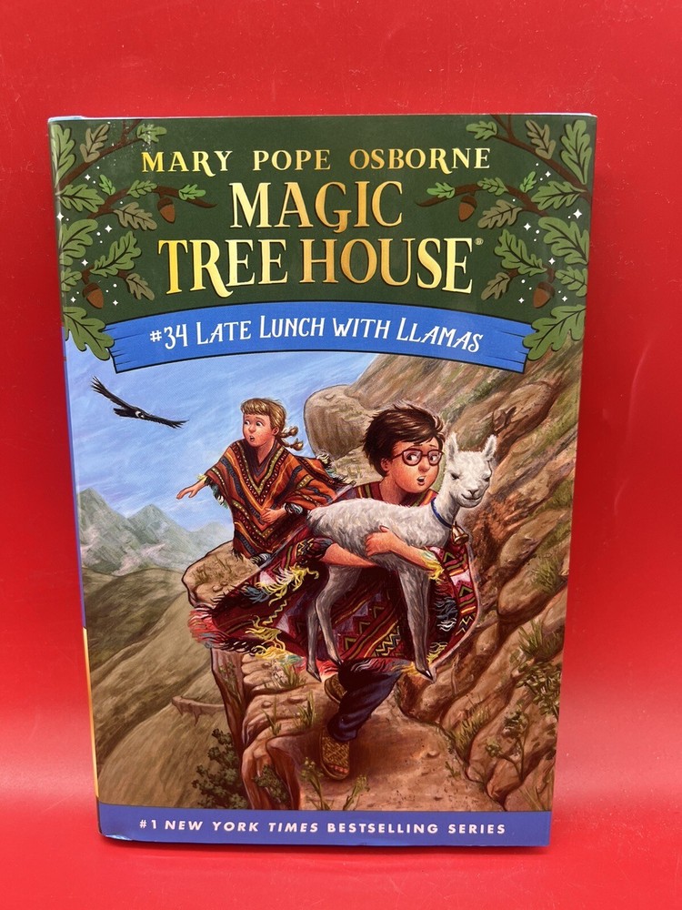 Magic Tree House (R) Late Lunch with Llamas by Mary Pope Osborne (2020) #34