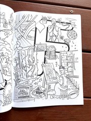 The Ultimate Alphabet Coloring Book 4 By Alannah Dyer- 8.5×11 in. Ages 4-8 Fun