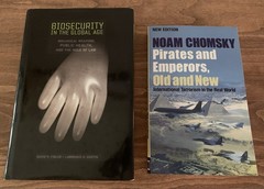 Mixed Lot 2 Hardback Books International Terrorism & Biosecurity Politics War