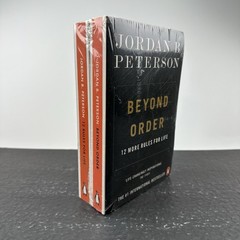 Lot of 2- 12 Rules of Life/ Beyond Order by Jordan B. Peterson