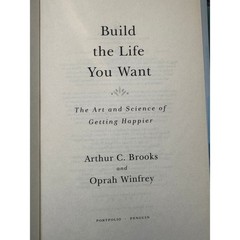Build the Life You Want Hardcover Book Arthur C Brooks Oprah Winfrey
