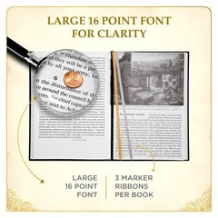 Large Print Legacy Edition, The Complete Ethiopian Bible by Asher Wilson