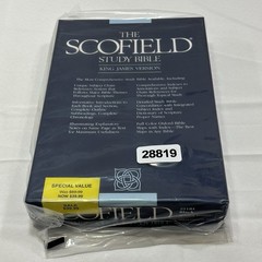 Scofield Holy Bible Red Letter Concordance Study System KJV Oxford 291RL Black
