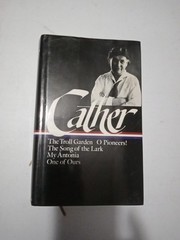 Cather. My Antonia, O Pioneers. 1st HC Ptg Library of America 1987 /Cloth. F/F
