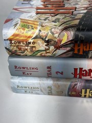 Harry Potter Hardcover/illusrated by Jim Kay books ( year 1,2,4) W/ Dust Covers